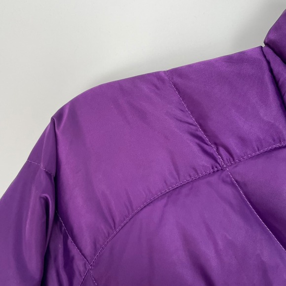 The North Face Women's 550 Purple Goose Down Ski Slope Puffer Jacket Size XL - Picture 5 of 9